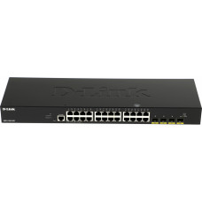 Коммутатор D-Link DGS-1250-28X/A1A 24x1Гбит/с 4SFP+ управляемый