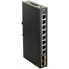 Коммутатор D-Link DIS-100G-10S DIS-100G-10S/A 8x1Гбит/с 2SFP неуправляемый
