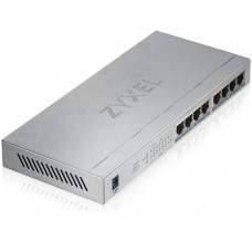 Коммутатор Zyxel GS1008HP-EU0101F 8x1Гбит/с 8PoE+ 60W неуправляемый