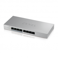 Коммутатор Zyxel GS1200-8HPV2-EU0101F (L2) 8x1Гбит/с 4PoE+ 60W управляемый