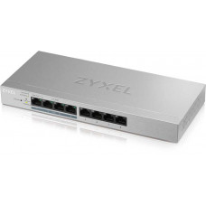 Коммутатор Zyxel GS1200-8HPV2-EU0101F (L2) 8x1Гбит/с 4PoE+ 60W управляемый