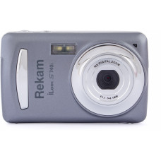 Фотоаппарат Rekam iLook S740i темно-серый 16Mpix 2.4" 720p SDHC/MMC CMOS/AAA