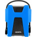 Жесткий диск A-Data USB 3.0 1Tb AHD680-1TU31-CBL HD680 DashDrive Durable 2.5" синий