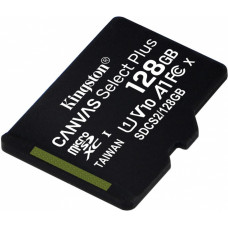 Флеш карта microSDXC 128Gb Class10 Kingston SDCS2/128GBSP Canvas Select Plus w/o adapter