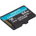 Флеш карта microSDXC 64Gb Class10 Kingston SDCG3/64GBSP Canvas Go! Plus w/o adapter