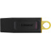 Флеш Диск Kingston 128Gb DataTraveler Exodia DTX/128GB USB3.1 черный/желтый