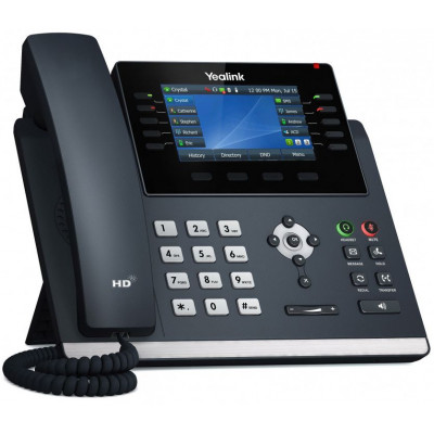 Телефон SIP Yealink SIP-T46U черный