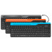 Клавиатура A4Tech Fstyler FBK25 черный/серый USB беспроводная BT/Radio slim Multimedia
