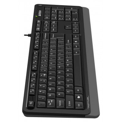Клавиатура A4Tech Fstyler FKS10 черный/серый USB
