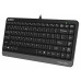 Клавиатура A4Tech Fstyler FKS11 черный/серый USB
