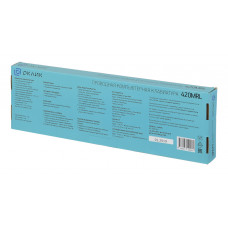 Клавиатура Оклик 420MRL белый USB slim Multimedia LED