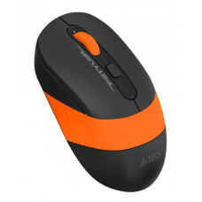 Мышь A4Tech Fstyler FG10 черный/оранжевый оптическая (2000dpi) беспроводная USB (4but)