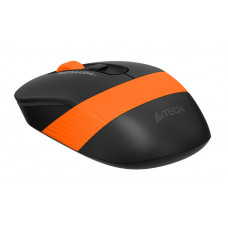 Мышь A4Tech Fstyler FG10 черный/оранжевый оптическая (2000dpi) беспроводная USB (4but)