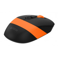 Мышь A4Tech Fstyler FG10 черный/оранжевый оптическая (2000dpi) беспроводная USB (4but)