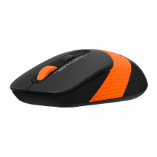Мышь A4Tech Fstyler FG10 черный/оранжевый оптическая (2000dpi) беспроводная USB (4but)