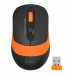 Мышь A4Tech Fstyler FG10 черный/оранжевый оптическая (2000dpi) беспроводная USB (4but)