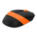 Мышь A4Tech Fstyler FM10 черный/оранжевый оптическая (1600dpi) USB (4but)