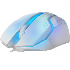 Мышь Defender Cyber MB-560L белый оптическая (1200dpi) USB для ноутбука (2but)