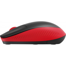 Мышь Logitech M190 красный/черный оптическая (1000dpi) беспроводная USB (2but)