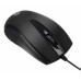 Мышь Оклик 325M черный оптическая (1000dpi) USB для ноутбука (3but)
