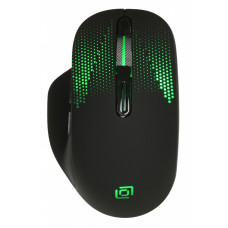 Мышь Оклик 636LWC черный оптическая (1600dpi) беспроводная USB/USB-C для ноутбука (6but)
