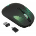 Мышь Оклик 636LWC черный оптическая (1600dpi) беспроводная USB/USB-C для ноутбука (6but)