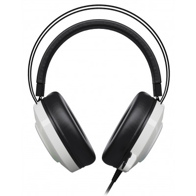 Наушники с микрофоном A4Tech Bloody G521 белый/черный 2.3м мониторные USB оголовье (G521 (WHITE))
