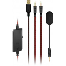 Наушники с микрофоном Sven AP-U1001MV черный 2.2м накладные оголовье (SV-019341)