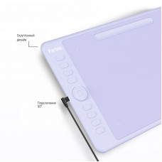 Графический планшет Parblo Intangbo M USB Type-C пурпурный