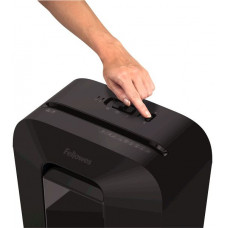 Шредер Fellowes PowerShred LX70 черный (секр.P-4) перекрестный 11лист. 18лтр. скрепки скобы пл.карты