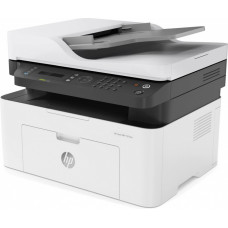МФУ лазерный HP Laser 137fnw (4ZB84A) A4 WiFi белый/серый