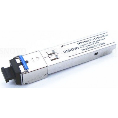 Модуль Osnovo SFP-S1SC13-G-1550-1310-I