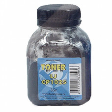 Тонер HP Color LJ CP1025/M176/Canon i-SENSYS LBP7010C банка 35г Black БУЛАТ