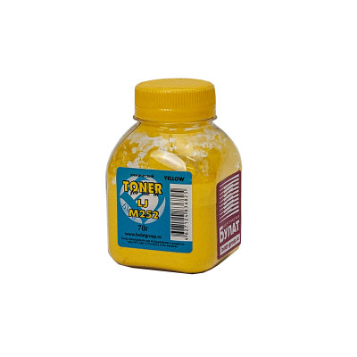 Тонер HP Color LJ M252 банка 40г Yellow хим БУЛАТ