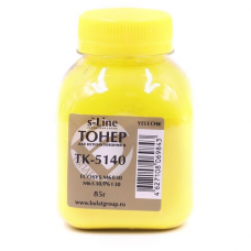 Тонер Kyocera ECOSYS M6030 банка 85г TK-5140 Yellow БУЛАТ s-Line