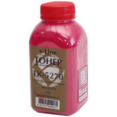 Тонер Kyocera ECOSYS P6230 банка 110г TK-5270 Magenta БУЛАТ s-Line