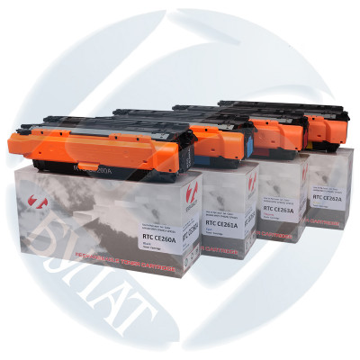 Тонер-картридж HP Color LJ CP4025/4525/CM4540 CE260А B (8.5k). 7Q (R)