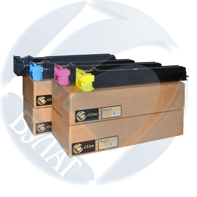 Тонер-картридж Konica Minolta bizhub C452/C552/C451/C550 TN613/TN-611 (30k) Yellow Universal БУЛАТ s-Line