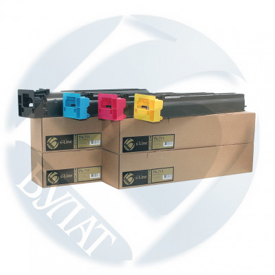 Тонер-картридж Konica Minolta bizhub C654/C654e/C754 TN711 (31.5k) Y БУЛАТ s-Line