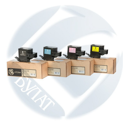 Тонер-картридж Lexmark CS310 708HC (3k) Cyan БУЛАТ s-Line