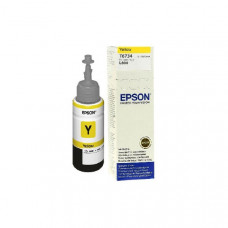 Контейнер с чернилами (с клапаном) Epson L800 T6734/C13T67344A Yellow (70мл) dye