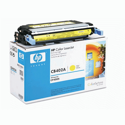 Тонер-картридж HP Color LJ CP4005 CB402A Y (7.5k). 7Q (R)