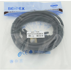 Кабель DVI-D Dual Link (m) DVI-D Dual Link (m) 5м феррит.кольца черный