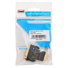 Переходник Buro HDMI-19M-DVI-I(F)-ADPT DVI-I(f) HDMI (m) черный