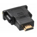 Переходник Buro HDMI-19M-DVI-I(F)-ADPT DVI-I(f) HDMI (m) черный