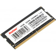 Память DDR4 16Gb 3200MHz Kingspec KS3200D4N12016G RTL PC4-25600 CL17 SO-DIMM 260-pin 1.35В
