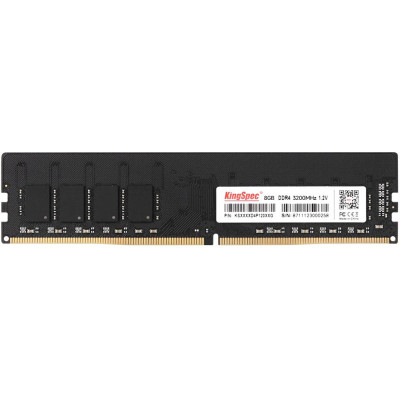 Память DDR4 8Gb 3200MHz Kingspec KS3200D4P12008G RTL PC4-25600 CL17 DIMM 288-pin 1.2В single rank