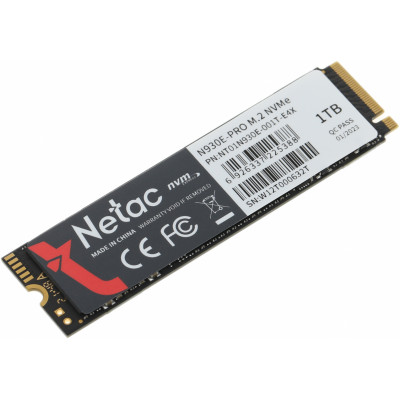 Накопитель SSD Netac PCI-E 3.0 1Tb NT01N930E-001T-E4X N930E Pro M.2 2280