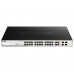Коммутатор D-Link DGS-1210-28P/F 24x1Гбит/с 4xКомбо(1000BASE-T/SFP) 24PoE 193W управляемый