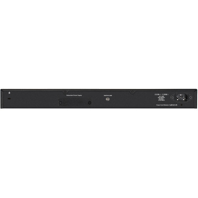 Коммутатор D-Link DGS-3130-30PS/B (L3) 24x1Гбит/с 2x10Гбит/с 4xКомбо(10GBase-T/SFP+) 4SFP+ 24PoE 370W управляемый